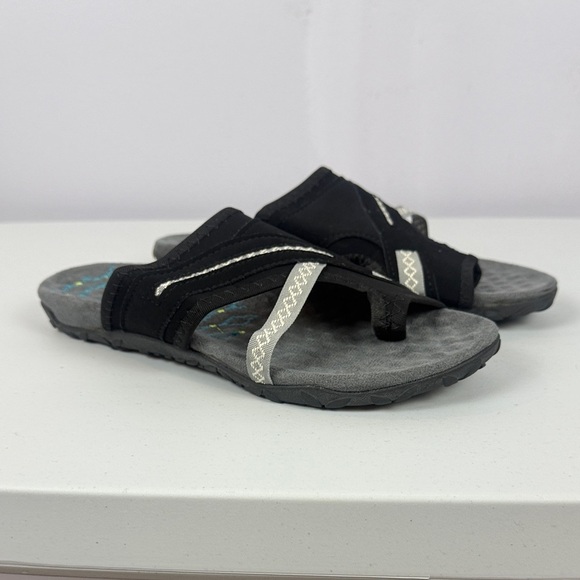 Orthopedic Sandals with Arch Support Comfort Adjustable Toe Ring Buckle Size 8 - Picture 2 of 8